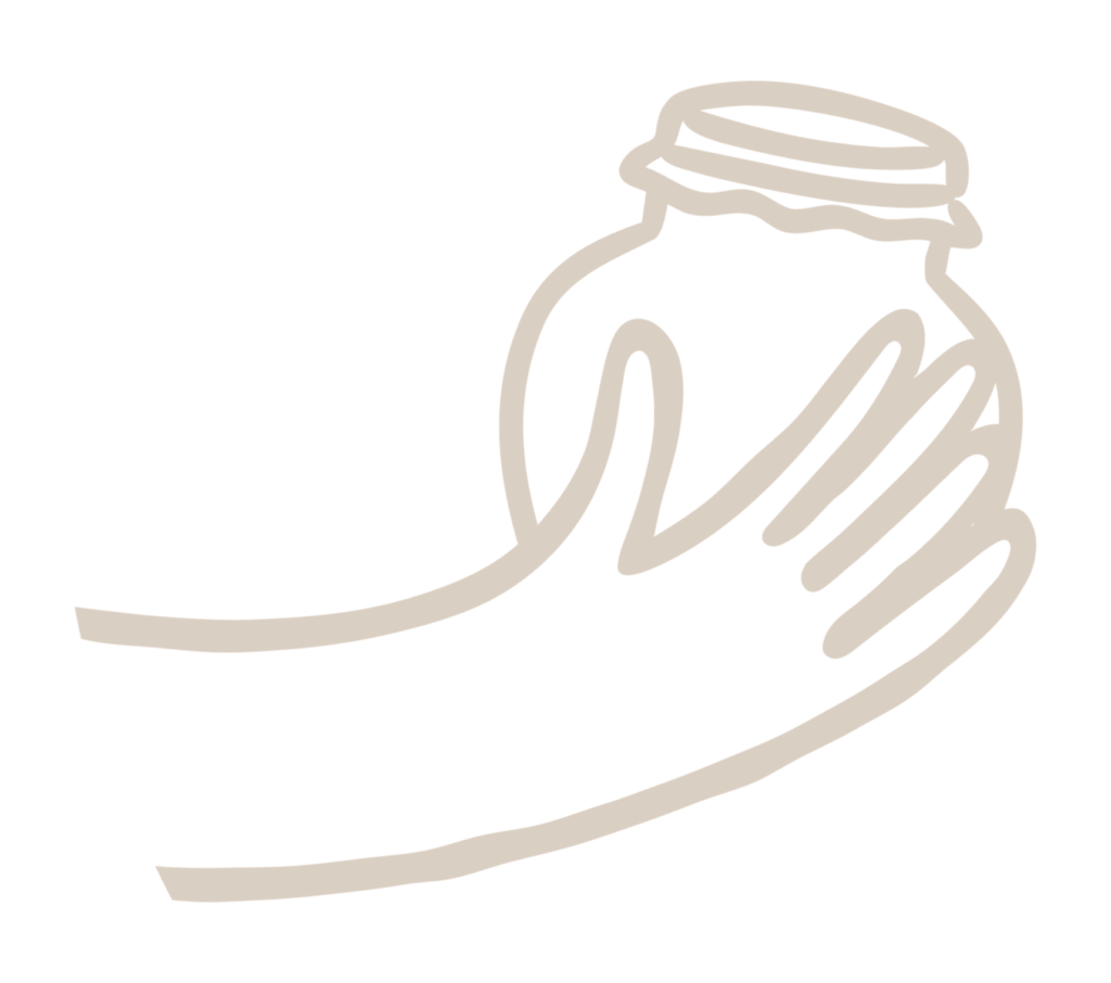 My Mediterranean Pantry Hand Holding Jam Jar