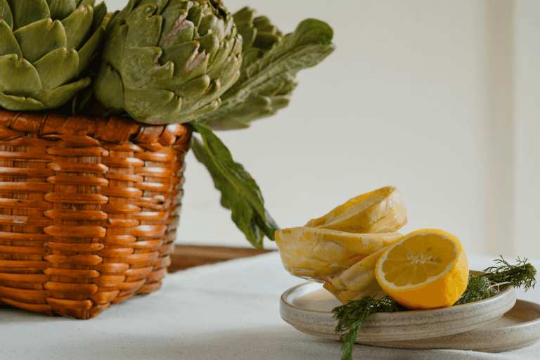 Mediterranean Brined Artichoke & Lemon Orzo Salad